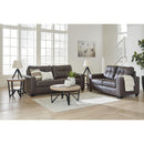  Manufacturer Color_Umber  -- Benchcraft Barlin Mills Stationary Leather Look Sofa IMAGE 12