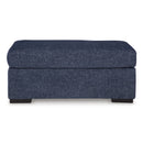  Manufacturer Color_Navy -- Benchcraft Evansley Fabric Ottoman IMAGE 2