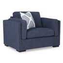  Manufacturer Color_Navy  -- Evansley Stationary Fabric Chair IMAGE 1