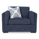  Manufacturer Color_Navy  -- Evansley Stationary Fabric Chair IMAGE 2