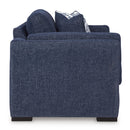  Manufacturer Color_Navy  -- Evansley Stationary Fabric Loveseat IMAGE 3