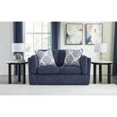  Manufacturer Color_Navy  -- Evansley Stationary Fabric Loveseat IMAGE 5