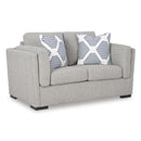  Manufacturer Color_Pewter  -- Evansley 5450335 Loveseat IMAGE 1