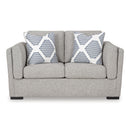  Manufacturer Color_Pewter  -- Evansley 5450335 Loveseat IMAGE 2
