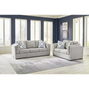  Manufacturer Color_Pewter  -- Evansley 5450335 Loveseat IMAGE 6