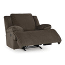  Manufacturer Color_Chocolate -- Signature Design by Ashley Top Tier Rocker Fabric Recliner IMAGE 2