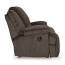  Manufacturer Color_Chocolate -- Signature Design by Ashley Top Tier Rocker Fabric Recliner IMAGE 4