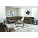  Manufacturer Color_Chocolate -- Signature Design by Ashley Top Tier Reclining Fabric 5 pc Sectional IMAGE 7