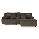  Manufacturer Color_Chocolate -- Signature Design by Ashley Top Tier Reclining Fabric Sofa IMAGE 1
