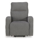  Manufacturer Color_Grey  -- Signature Design by Ashley Starganza 9370412 Power Lift Recliner IMAGE 4