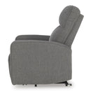  Manufacturer Color_Grey  -- Signature Design by Ashley Starganza 9370412 Power Lift Recliner IMAGE 6
