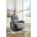  Manufacturer Color_Grey  -- Signature Design by Ashley Starganza 9370412 Power Lift Recliner IMAGE 9