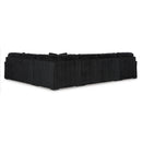  Manufacturer Color_Onyx -- Signature Design by Ashley Midnight Madness Fabric 4 pc Sectional IMAGE 2