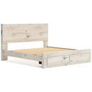  Size_King -- Signature Design by Ashley Lawroy Panel Bed with Storage IMAGE 7