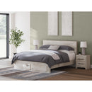  Size_King -- Signature Design by Ashley Lawroy Panel Bed with Storage IMAGE 8