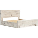  Size_King -- Signature Design by Ashley Lawroy Panel Bed with Storage IMAGE 7