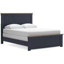  Size_Queen -- Signature Design by Ashley Landocken Panel Bed IMAGE 1
