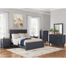  Size_Queen -- Signature Design by Ashley Landocken Panel Bed IMAGE 9