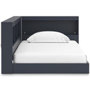 Size_Twin -- Signature Design by Ashley Simmenfort Bookcase Bed with Storage IMAGE 2