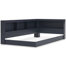  Size_Twin -- Signature Design by Ashley Simmenfort Bookcase Bed with Storage IMAGE 6