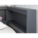  Size_Twin -- Signature Design by Ashley Simmenfort Bookcase Bed with Storage IMAGE 8