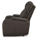  Manufacturer Color_Umber  -- Schooner Rocks 1610413 Power Recliner with Adjustable Headrest IMAGE 5