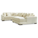 Manufacturer Color_Ivory -- Signature Design by Ashley Lindyn Fabric 4 pc Sectional IMAGE 1