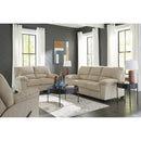  Manufacturer Color_Sand  -- Signature Design by Ashley SimpleJoy Stationary Fabric Sofa IMAGE 13