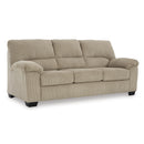  Manufacturer Color_Sand  -- Signature Design by Ashley SimpleJoy Stationary Fabric Sofa IMAGE 1