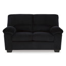  Manufacturer Color_Onyx  -- SimpleJoy 2420435 Loveseat IMAGE 2