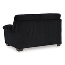  Manufacturer Color_Onyx  -- SimpleJoy 2420435 Loveseat IMAGE 4