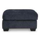 Manufacturer Color_Ink  -- Signature Design by Ashley Aviemore Fabric Ottoman IMAGE 2