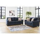  Manufacturer Color_Ink -- Signature Design by Ashley Aviemore Stationary Fabric Loveseat IMAGE 6