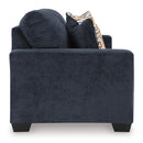  Manufacturer Color_Ink -- Signature Design by Ashley Aviemore Stationary Fabric Sofa IMAGE 3