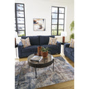  Manufacturer Color_Ink -- Signature Design by Ashley Aviemore Stationary Fabric Sofa IMAGE 8