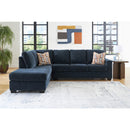  Manufacturer Color_Ink -- Signature Design by Ashley Aviemore Fabric 2 pc Sectional IMAGE 4