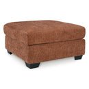  Manufacturer Color_Spice  -- Aviemore 2430408 Oversized Accent Ottoman IMAGE 1