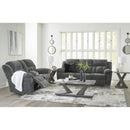  Manufacturer Color_Graphite  -- Signature Design by Ashley Frohn Reclining Fabric Sofa IMAGE 11