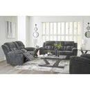  Manufacturer Color_Graphite  -- Signature Design by Ashley Frohn Reclining Fabric Sofa IMAGE 12