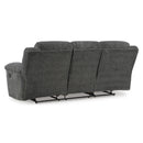  Manufacturer Color_Graphite  -- Signature Design by Ashley Frohn Reclining Fabric Sofa IMAGE 4