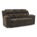  Manufacturer Color_Chocolate  -- Frohn 3740788 Reclining Sofa IMAGE 1
