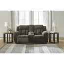  Manufacturer Color_Chocolate  -- Frohn 3740794 Double Reclining Loveseat with Console IMAGE 7
