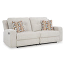  Manufacturer Color_Stone  -- Signature Design by Ashley Danum Reclining Fabric Sofa IMAGE 1