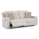  Manufacturer Color_Stone  -- Signature Design by Ashley Danum Reclining Fabric Sofa IMAGE 2