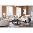  Manufacturer Color_Stone  -- Signature Design by Ashley Danum Stationary Fabric Loveseat IMAGE 12