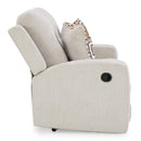  Manufacturer Color_Stone  -- Signature Design by Ashley Danum Stationary Fabric Loveseat IMAGE 4
