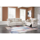  Manufacturer Color_Stone  -- Signature Design by Ashley Danum Stationary Fabric Loveseat IMAGE 8