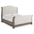  Size_King  -- Ardenfield B944B4 King Upholstered Sleigh Bed IMAGE 1