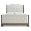  Size_King  -- Ardenfield B944B4 King Upholstered Sleigh Bed IMAGE 2