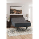  Size_Queen  -- Sierra Sleep Gray 1200 Hybrid Mattress IMAGE 4